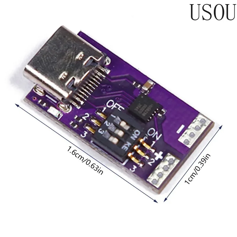 PD Decoy Module 100W Maximum Power Fast Charging Module 5V-20V 5A Type-C Interface Decory Decoy Device