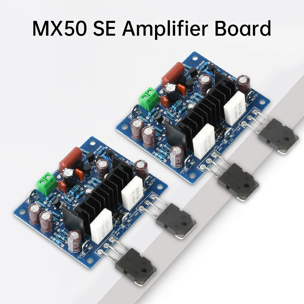 

2 шт. MX50 2x100 Вт плата усилителя мощности звука двухканальный DC 15-45 В Hi-Fi стерео усилитель модуль высокой мощности 100 Вт + 100 Вт DIY KIT