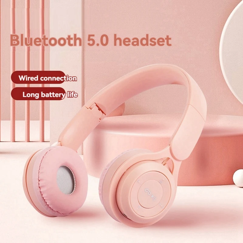Cabeça fone de ouvido bluetooth y08 sem fio bluetooth fone de ouvido portátil dobrável crianças fone de ouvido