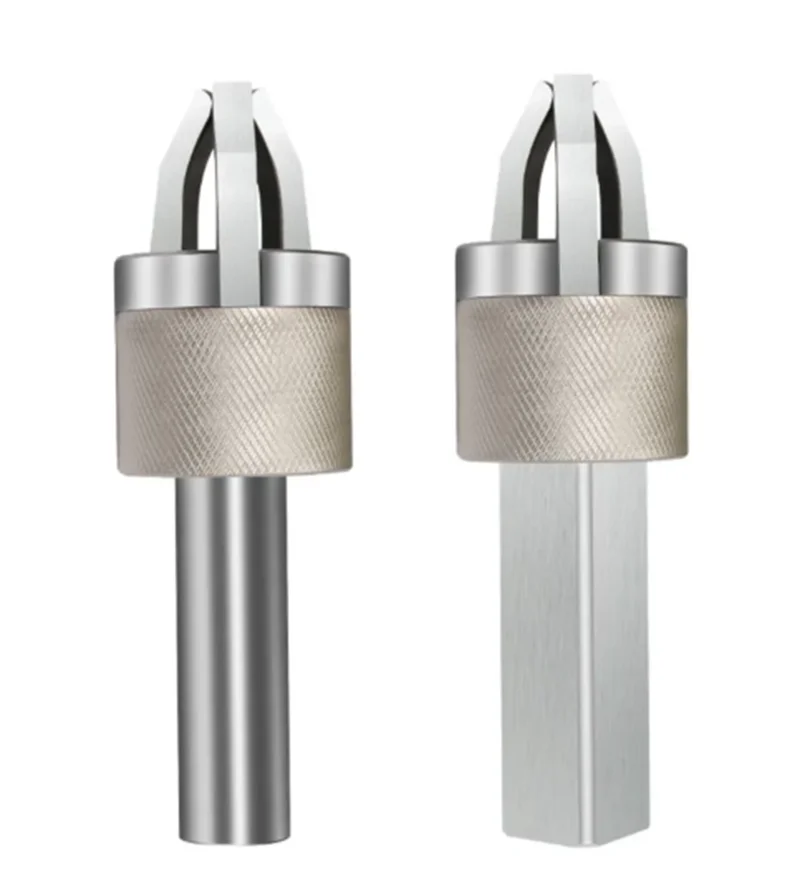 Extrator Traseiro de Três Garras Barra Redonda Quadrada Automática Tornos Cnc Mandíbulas Extrator de Tração para Ferramenta de Desenho de Torno 16 mm 20 mm 25 mm 32 mm