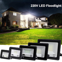 Outdoor LED Flood Lights 10W 20W 30W 50W 100W Bright Security Light IP66 Waterproof White Floodlight for Garage Garden Stadium