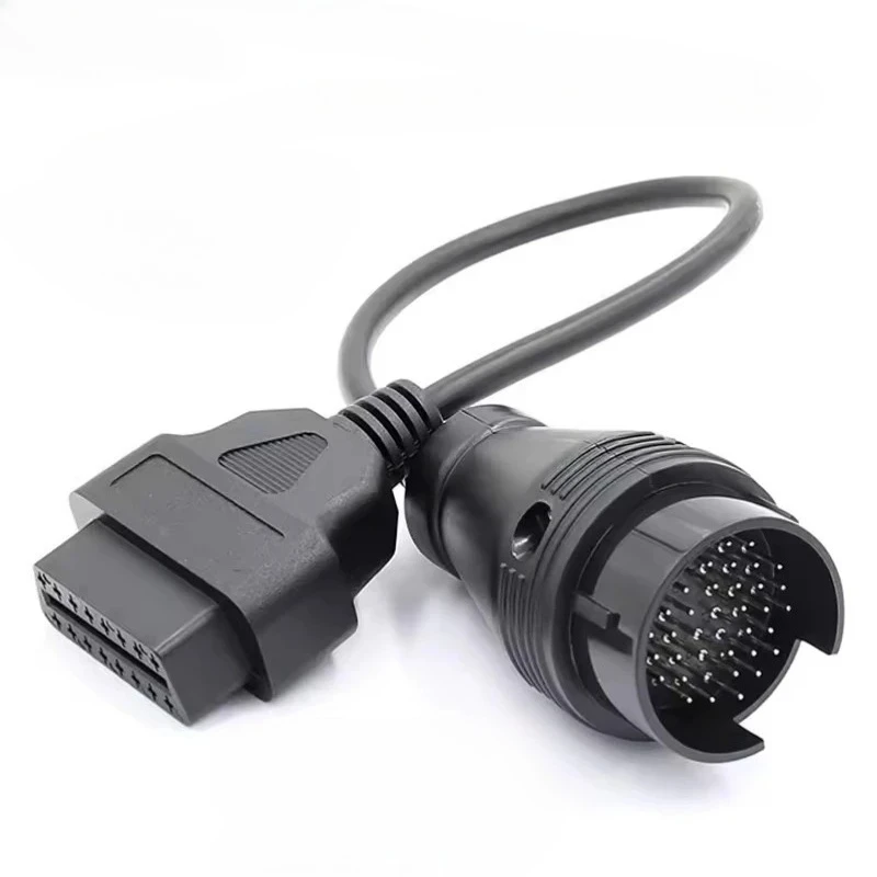 NEW HOT For Mercedes 38Pin to 16Pin Female Connector OBD OBD2 OBDII Diagnosis Connector Extension Cable adapter for Benz tool