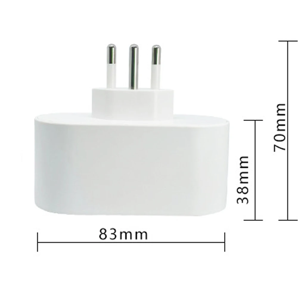 Tuya App Remote Control Smart WiFi Plug 16A Voice Control Timing Switch Smart Socket Wireless Remote Control Plug Smart Life