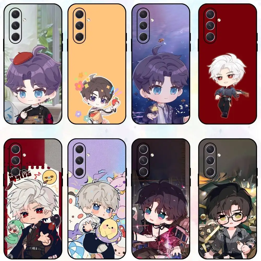 

L-Love And D-Deepspace Game Phone Case For Samsung Galaxy A73,A72,A71,A70,A53,A52,A51,Others Soft Black Shell