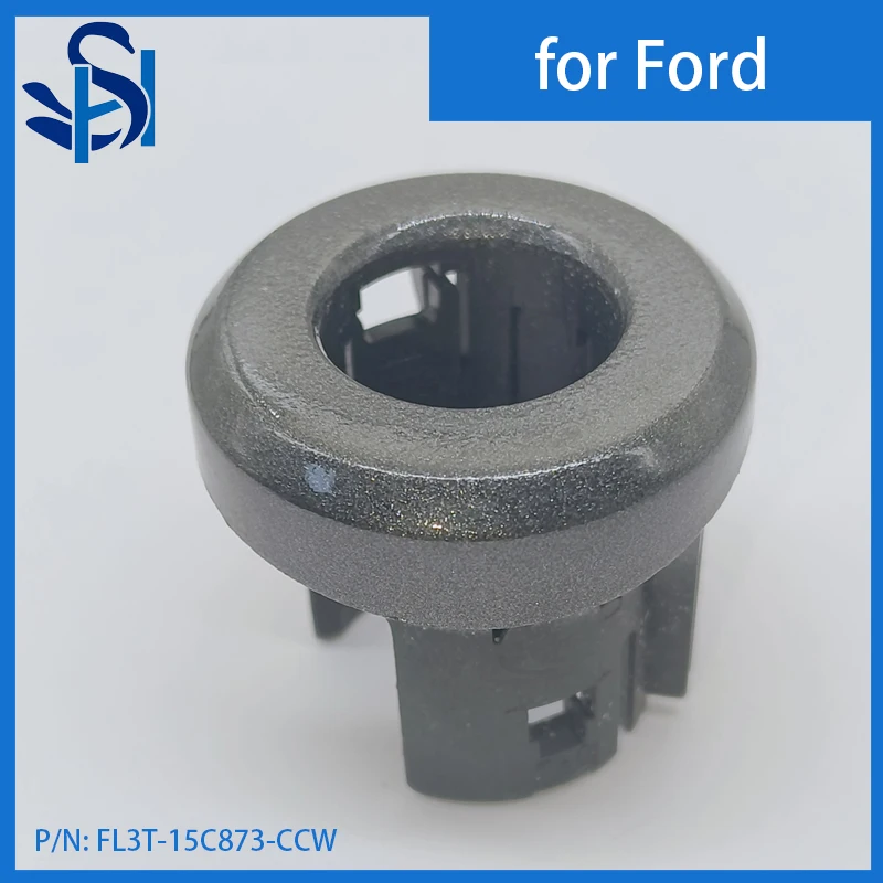 

2pcs x Color Glitter Grey PDC Parking Sensor Holder Bracket FL3T-15C873-CCW For Ford