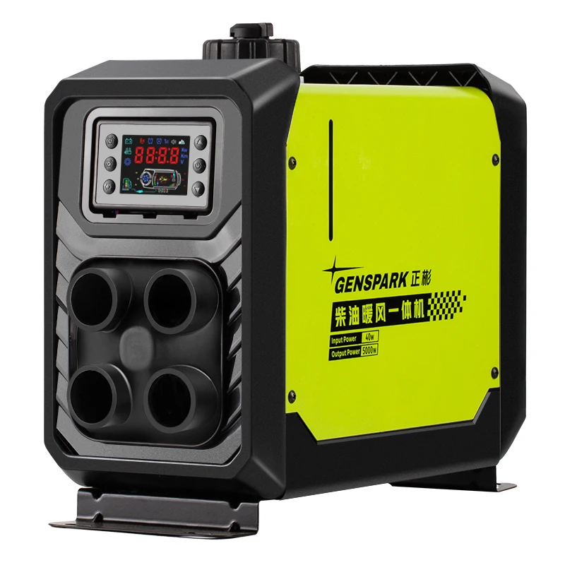RV 5KW 12 فولت 24 فولت سخان سيارة الكل في واحد وقوف السيارات الهواء الديزل التدفئة دفئا مع جهاز التحكم عن بعد لقارب متنقل #3