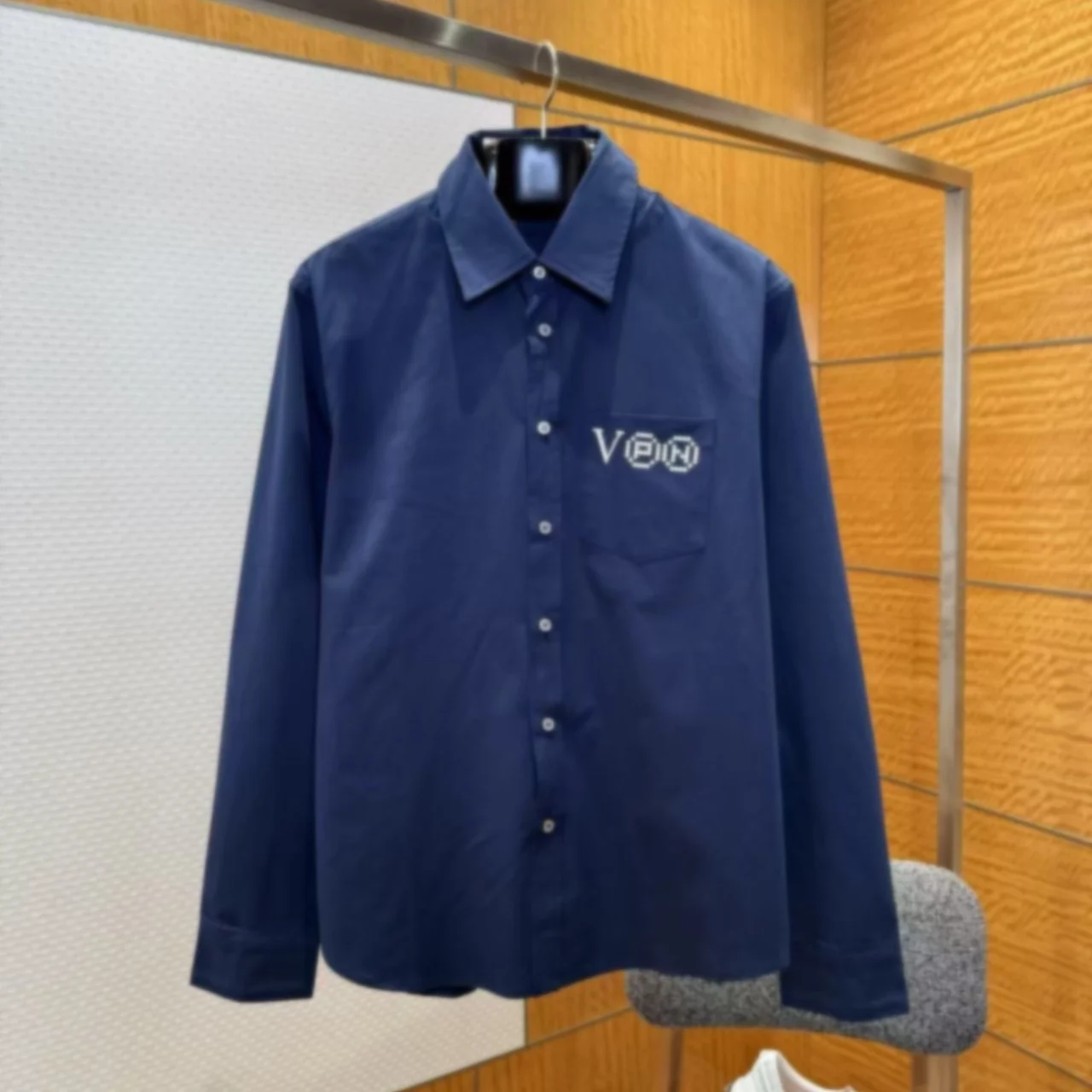 

Euramerican High Quali 2025 New Classic Print Stripe Long Sve Cotton irt Men Women Pattern Base Breathable Wear Resist...