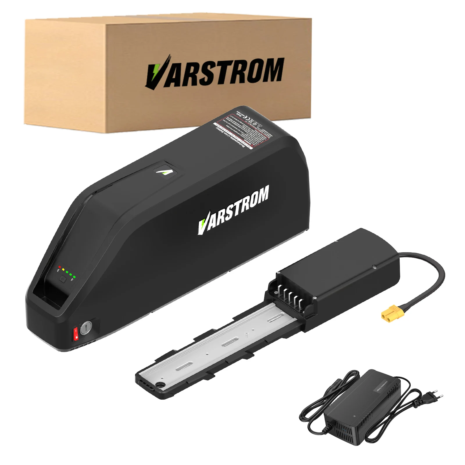 [1-7 Days Delivery] High-Capacity 36V 48V 52V E-Bike Lithium Battery Pack for 1500W/2000W Electric Bicycle Downtube Rear Rack