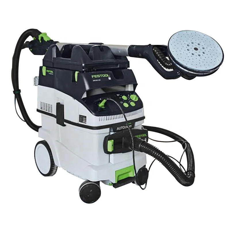 220V  2nd Gen Long Neck Wall Sander LHS2 225 Dust Cleaning Grinder