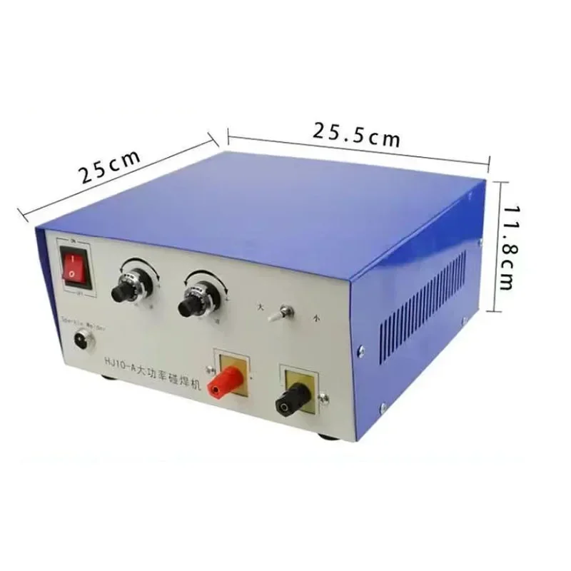 HJ10-A High Power 100A Spot Welding Machine Handheld Small Laser Welder Jewelry Coil Bracelet Interface Soldering Tool