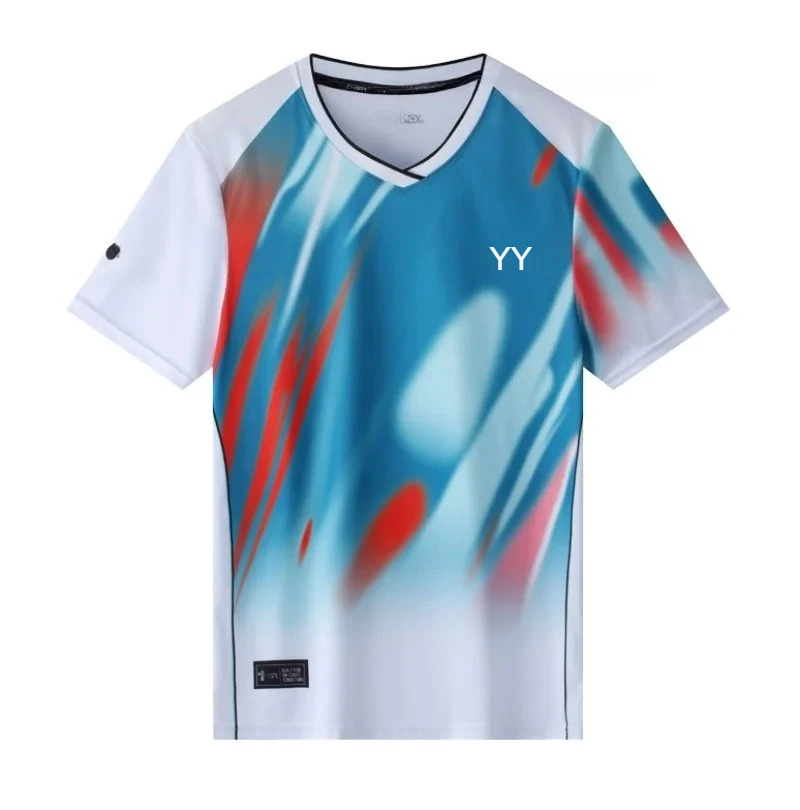 

New YY Badminton Top Tennis Suit Competition Training Suit Quick-drying Breathable Sweat-absorbent Short-sleeved T-shirt