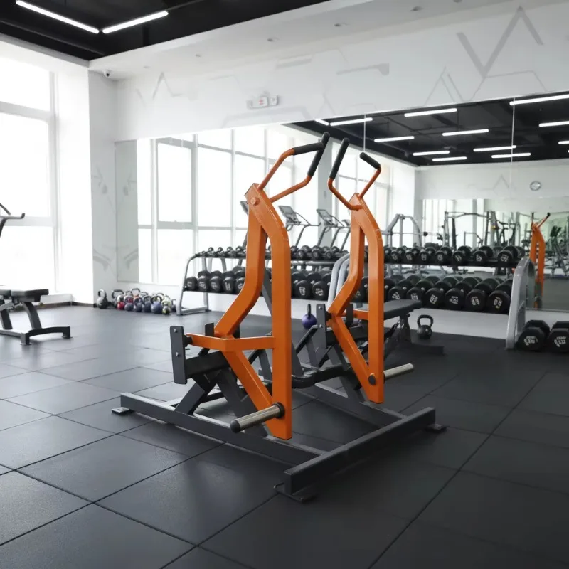 Professional Fitness Center Iso Lateral Rowing Back Trainer Seated Dip Load Bearing for Strength Training-Durable Design