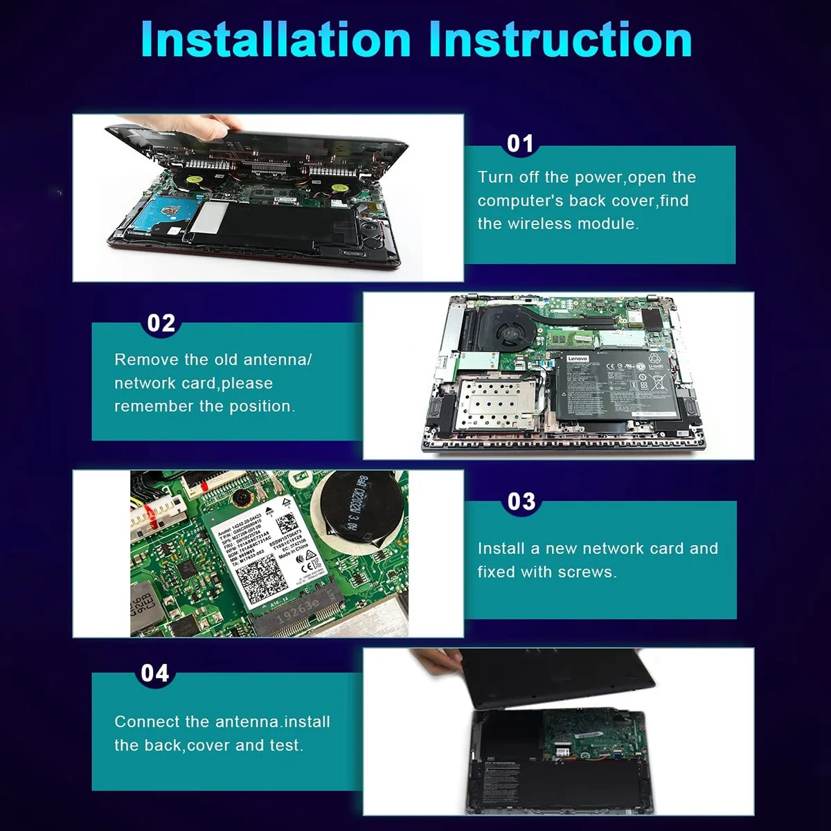 Carte réseau sans fil pour Intel 1650X, AX200, AX200NGW, 3000Mbps, 2.4G, 5G, WiFi, 6 + BT, 5.1 Gigabit, prend en charge Win11