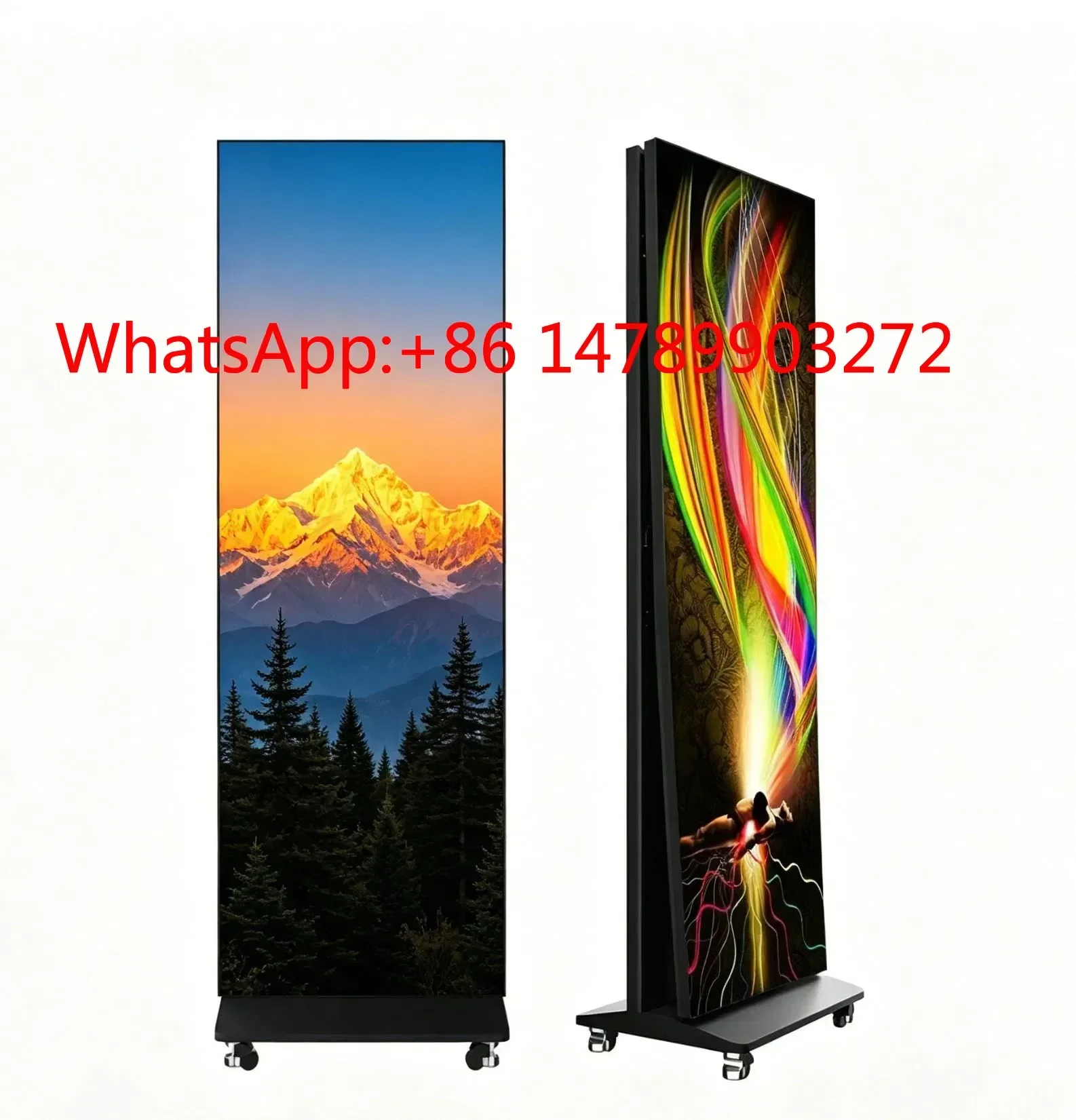 4K Low Power Eco Panel Exquisite Visual Chain Store Indoor Advertising Poster Wall