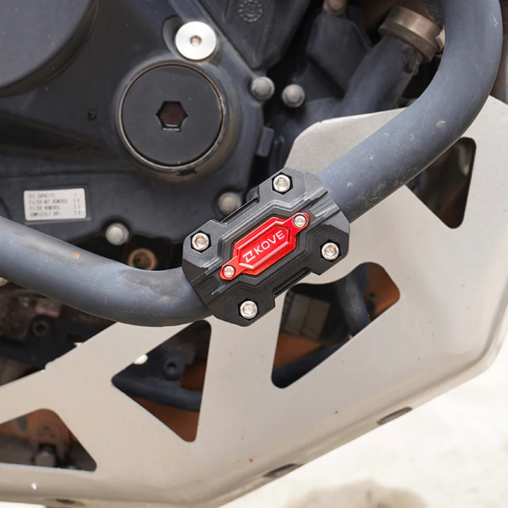 ل KOVE 800X Pro/Rally 525X 500X 400X 800 525 500 400 X ملحقات الدراجة النارية شريط تحطم المحرك الوفير كتلة حماية الكسوة