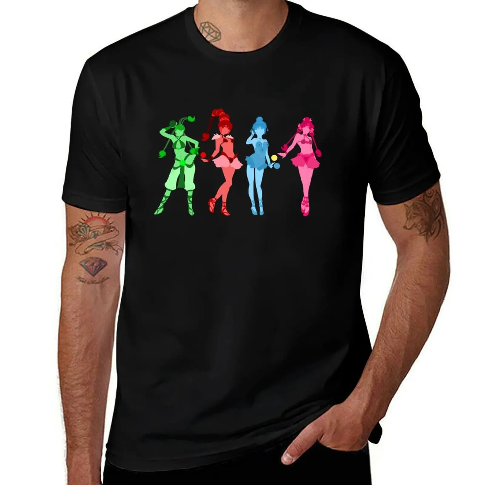 

Amazoness Quartet T-Shirt man t shirts graphic man t shirts cotton