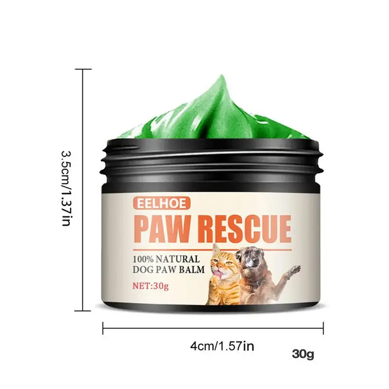 Paw Balm For Dogs Noses Paws Moisturizer Cream Cats Dogs Paw Protector Lick Safe Pet Supplies For Extreme Weather Conditions