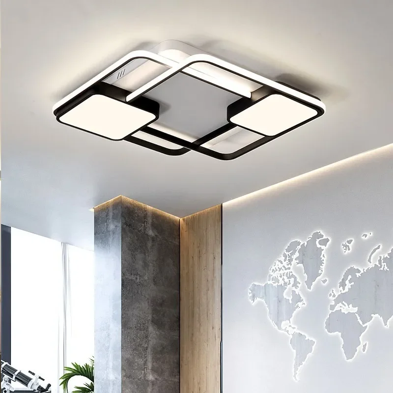 Modern LED Ceiling Lights Remote Dimming Ceiling Lamps for Living room kitchen Bedroom Indoor LED Chandeliers Lighting Fixtures