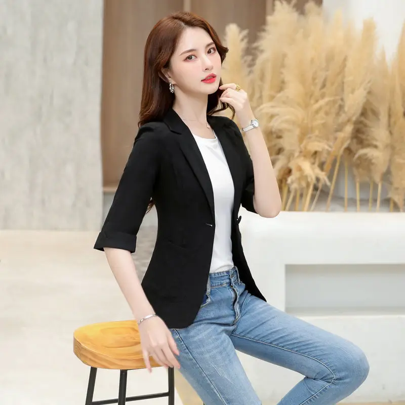 

Femal Bright Floating Longsleeves Midi Bussiness Gate Rose Quick Dry Hem Decorate Waist-Cinching Double-Buttoned Bubble Women'S