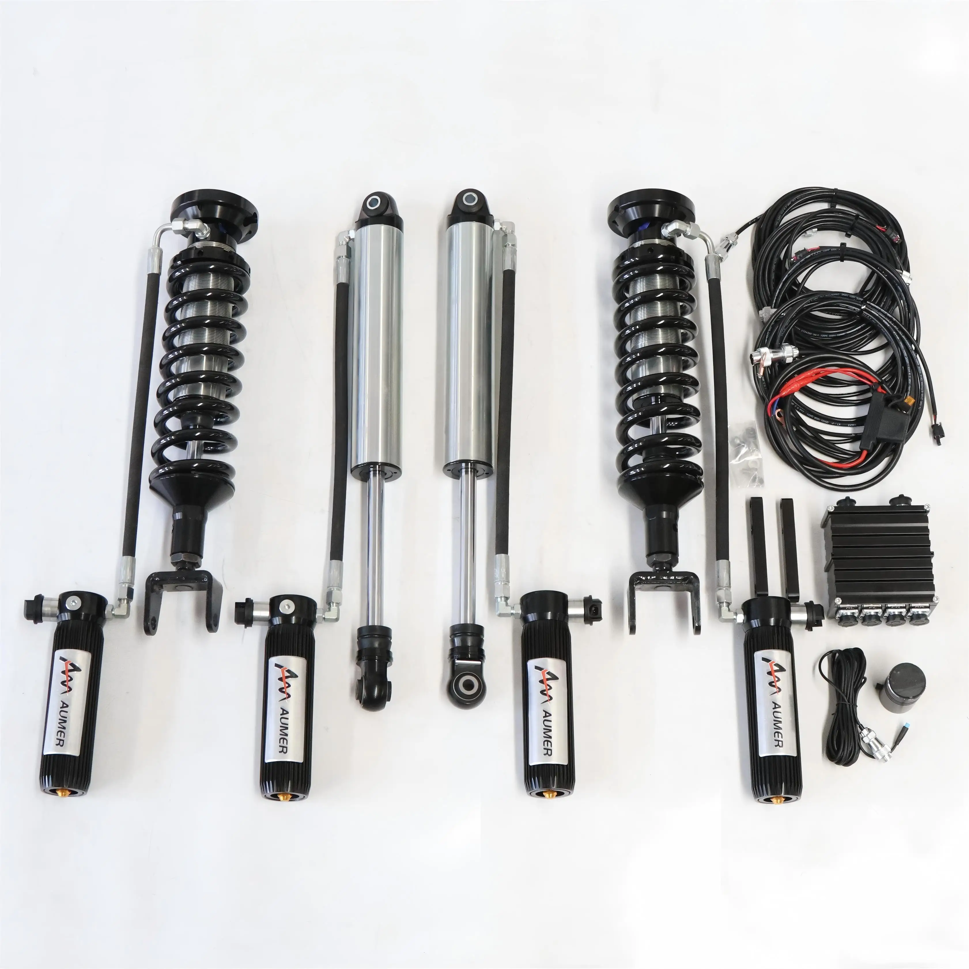 4wd Electronic Adjustable Shock Absorber Damping Force Remote Control 4x4 Off Road Suspension Kit For 1500 Dodge RAM DS