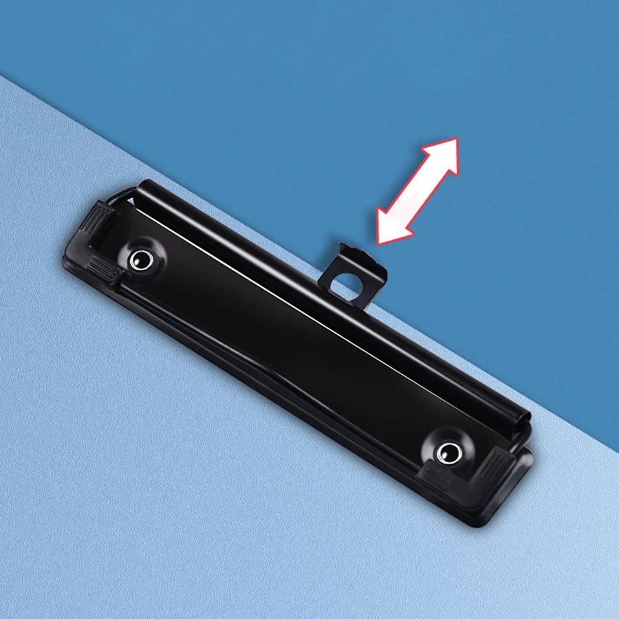 A5-Klemmbrett mit Stifthalter und flachem Clip, unverzichtbarer Dokumenten-Organizer für Krankenschwestern, Lehrer, Büro und Schulpapier – Detail 12
