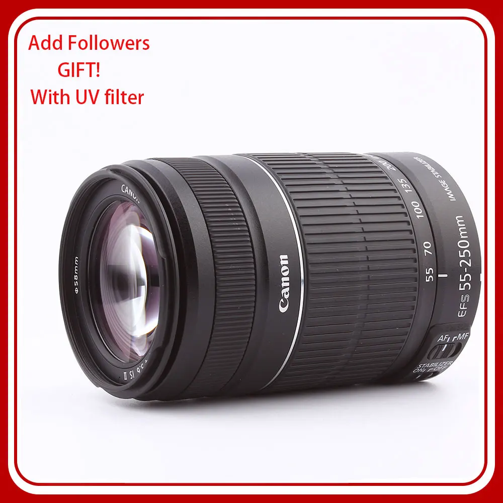 Canon EF-S 55-250mm f/4-5.6 IS II Lens