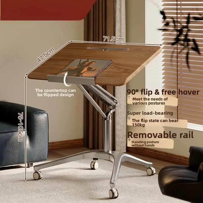 Home writing desk Small notebook Mobile desk Hovering lifting table