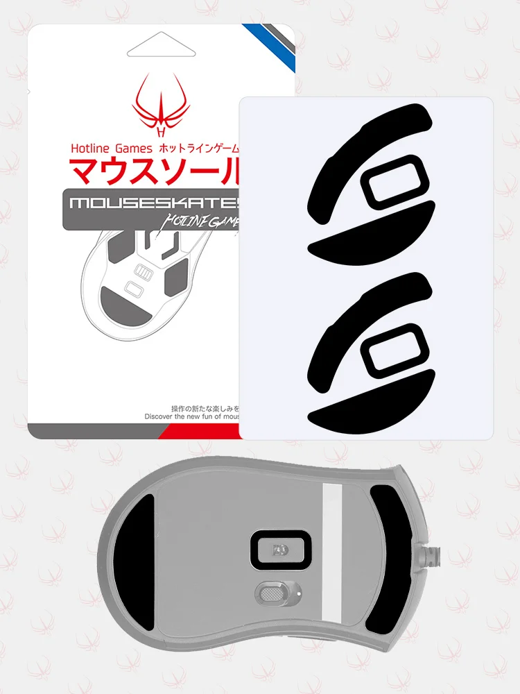 Hotline Games 3.0 Mouse Skates for Glorious Model O / Model D,Razer DeathAdder V2 Mini,Endgame Gear XM1 Gaming Mouse