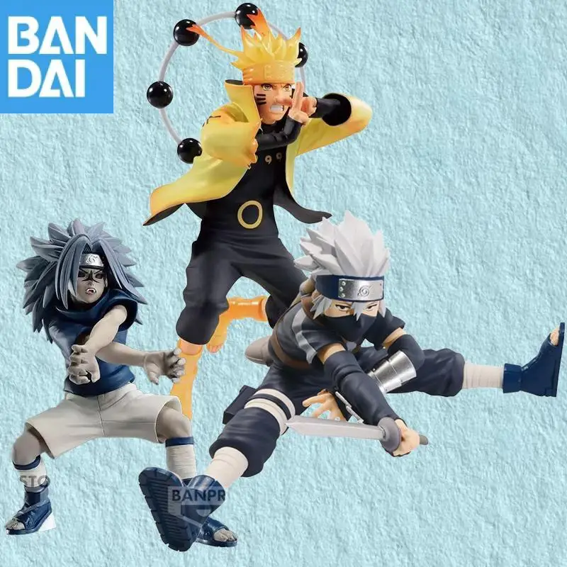 

BANDAI NAMCO BANPRESTO Shippden VIBRATION STARS Rikudousennin Modo Uchiha Sasuke Uzumaki Naruto Hatake Kakashi Фигурка Модель игрушки