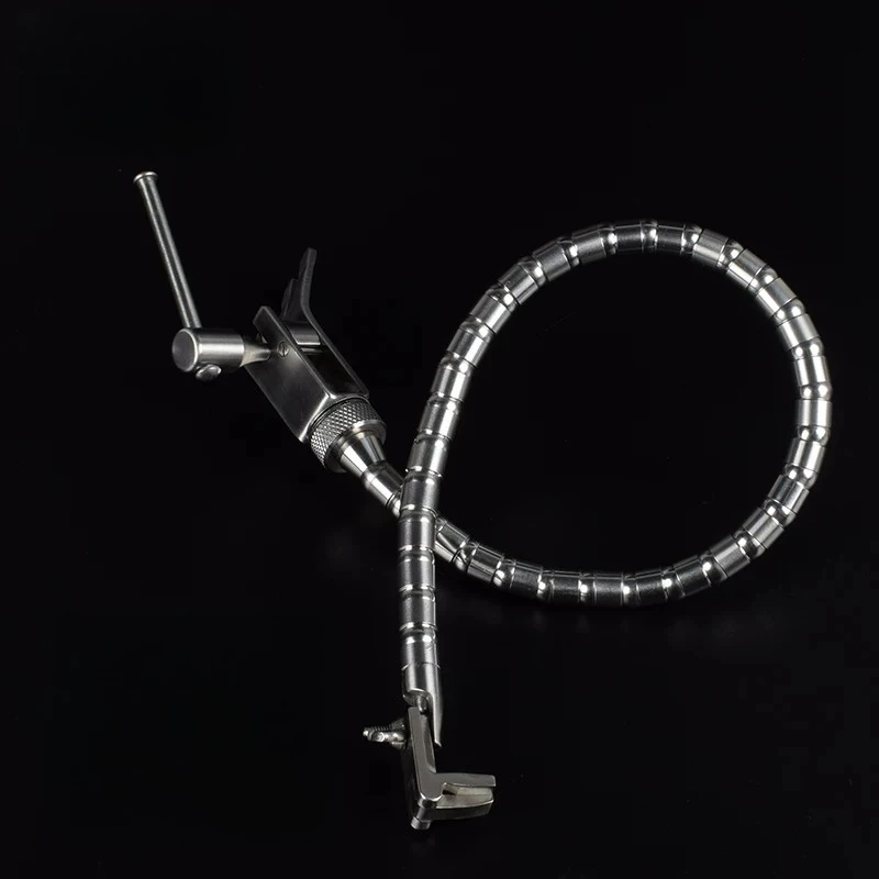 Soft shaft serpentine retractor automatic retractor system cranial fixator adapter surgical head frame accessories