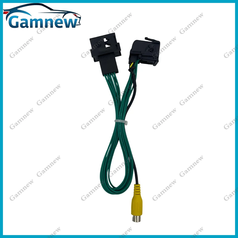 Gamnew Car Radio Rear View Reverse Camera Video Input Wire Cable Plug Converter For Ford SYNC 1 With 4.2