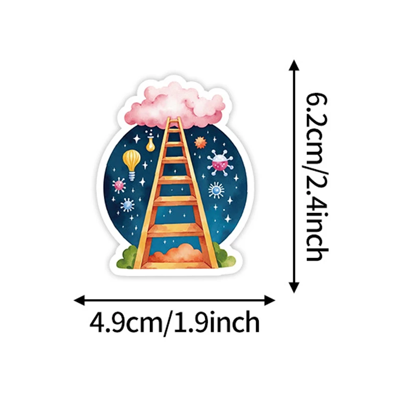 50 قطعة عالم الكرتون مختبر الكتابة على الجدران ملصقات DIY بها بنفسك الديكور حقيبة خوذة الغيتار المحمول سكيت ملصق مائي لعبة طفل هدية