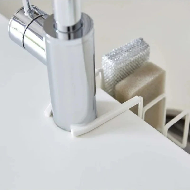 Multifunktionale Küche Wasserhahn Waschbecken Lagerung Rack Waschbecken Hängenden Korb Rack Scheuer Pad Tuch Lagerung Schwamm Ablauf Rack