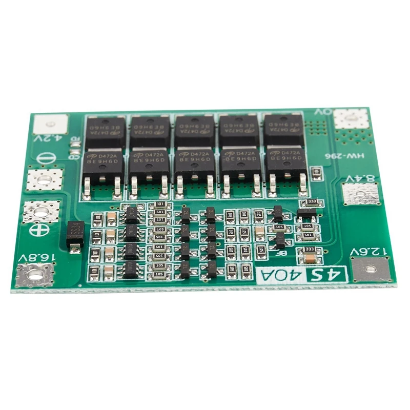 8X 4S 40A Li-Ion Lithium Battery 18650 Charger Pcb Bms Protection Board For Drill Motor 14.8V 16.8V Lipo Cell Module