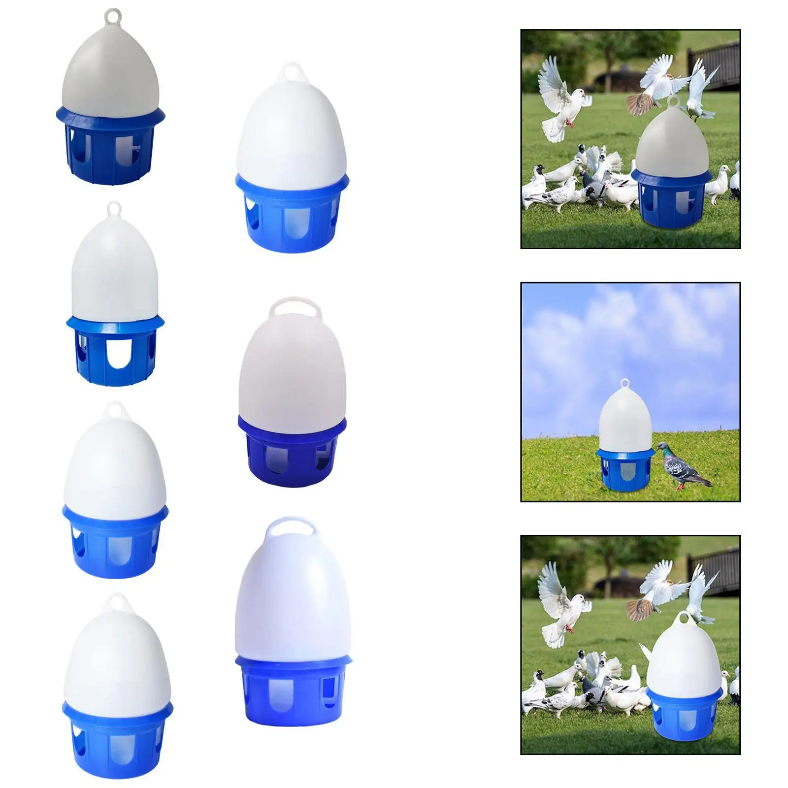 

Pigeon Drinker Pet Birds Waterer Farming Tool Water Feeding Automatic Pigeon Water Dispenser