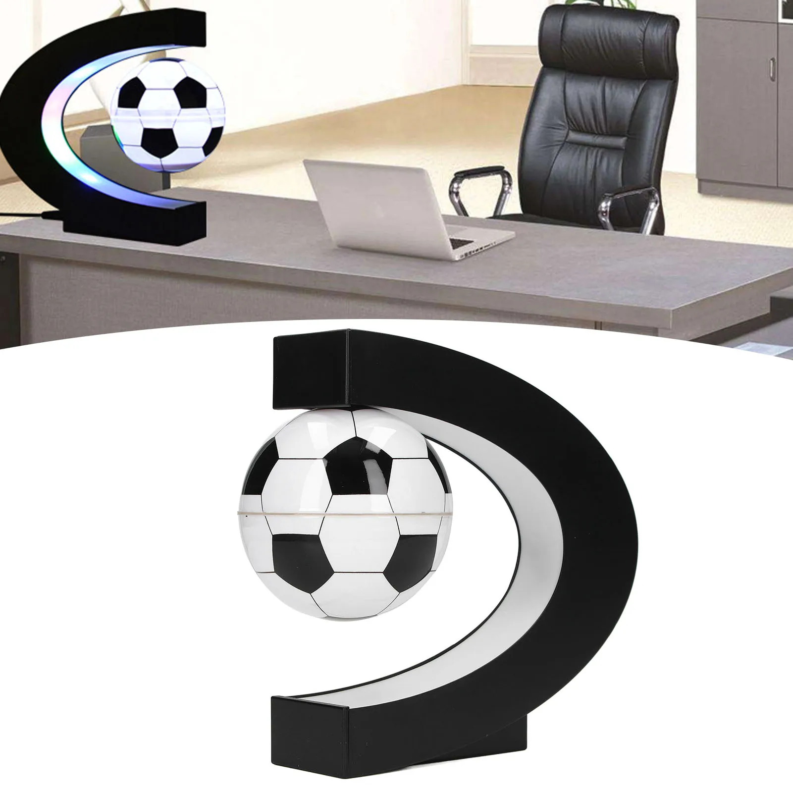 Levitating Soccer Multi Purpose Low Friction Magnetic Levitation Soccer Wide Applicability with Auxiliary Stick for Office