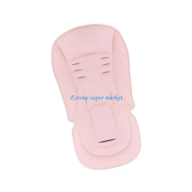 090B بساط مقعد لعربات الأطفال قابل للغسل في الغسالة، مصنوع من القطن والبوليستر المسامي