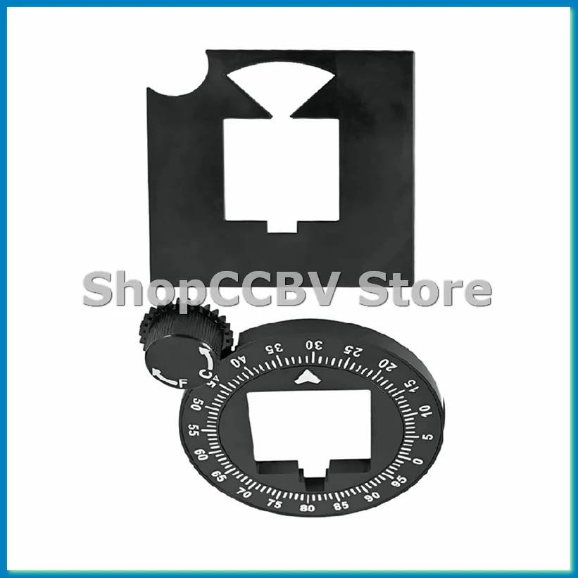 For Grinder Setting Dial with Lid Plastic Adjustment Dial for Mignon Specialita Grinder Accessories-A50M
