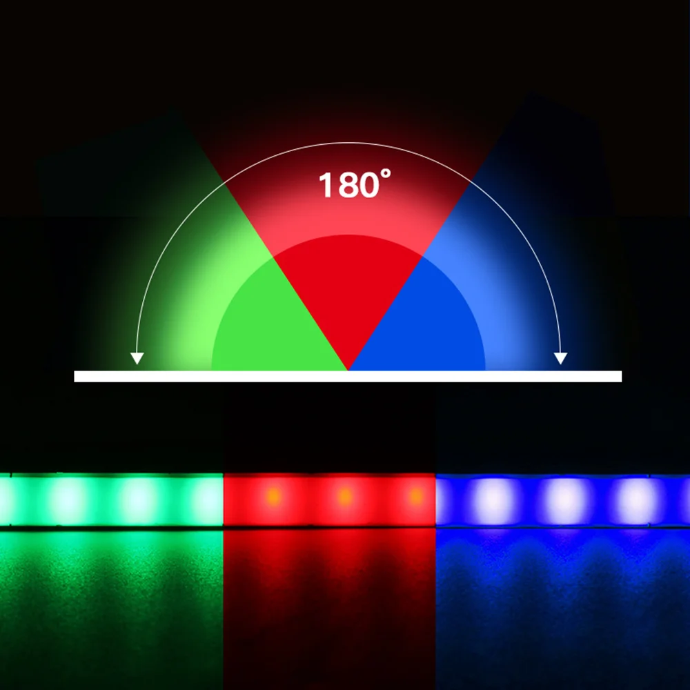 Bande lumineuse LED COB Super étroite, 5mm, 5V 12V, ruban RGB, haute densité, Flexible, couleur variable, éclairage LED à intensité variable, 5M