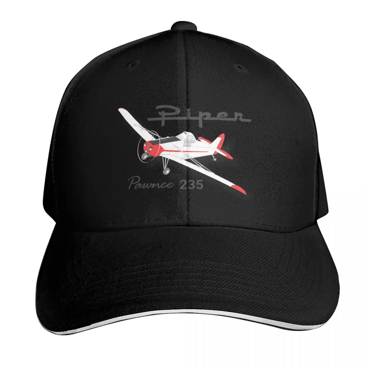 Piper PA25 Pawnee Baseball Cap Moisture Wicking Quick Dry Curved Brim Classic Fit Low Profile Unstructured