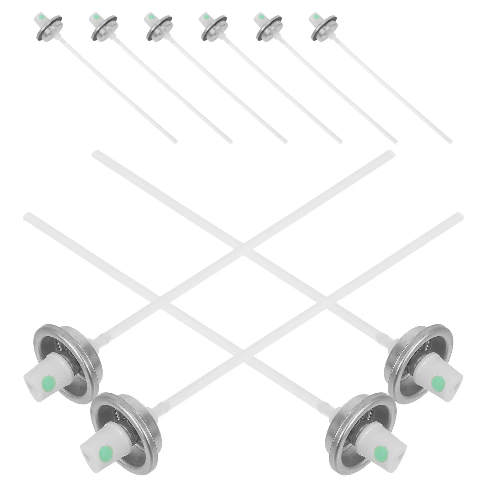 10Pcs Universal Spray Can Nozzle Valve for Paint Cleaners Sturdy Design Even Spray Versatile Application Easy Install