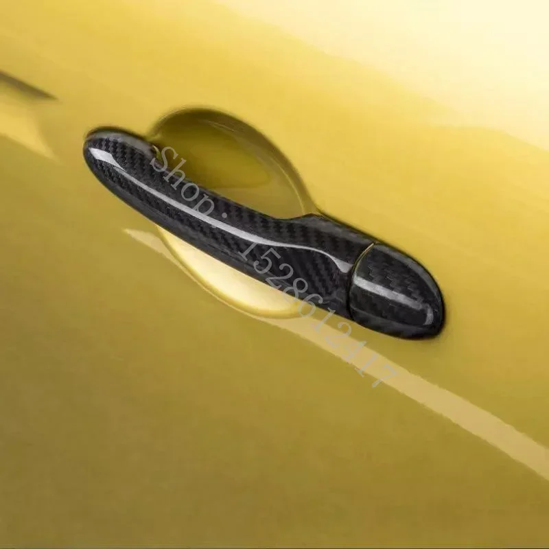 For Renault Scenic 3 Iii Grand 2011 2012 2013 2014-2016 Carbon Fiber Car Stickers Door Handle Cover Trim car Styling Accessories view 5