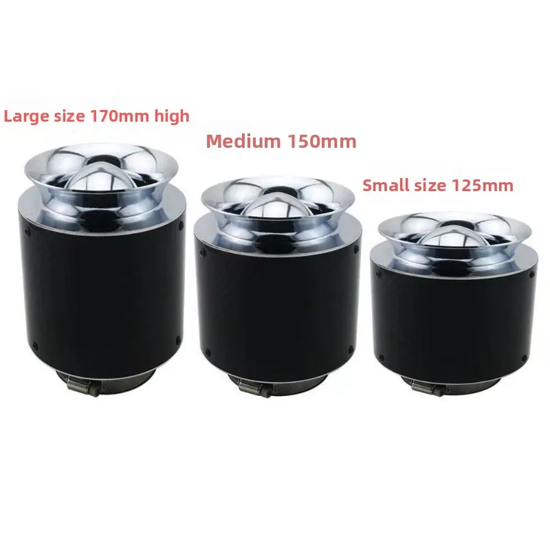 High Flow Pure Carbon Fiber Mushroom Air Filter Universal Vehicle Engine Intake Air Cleaner Replacement Maintenance Accessories