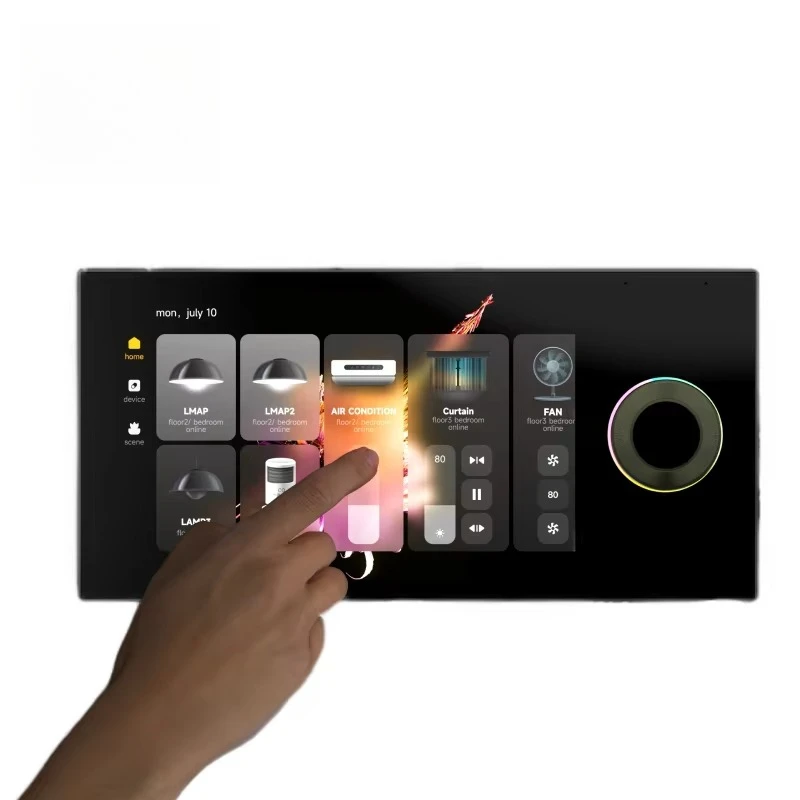 

M20 Built In Alexa Tuya ZigBee Control Panel Smart Home Device Automation Gateway Scene Switch Panel All In One Control Panel