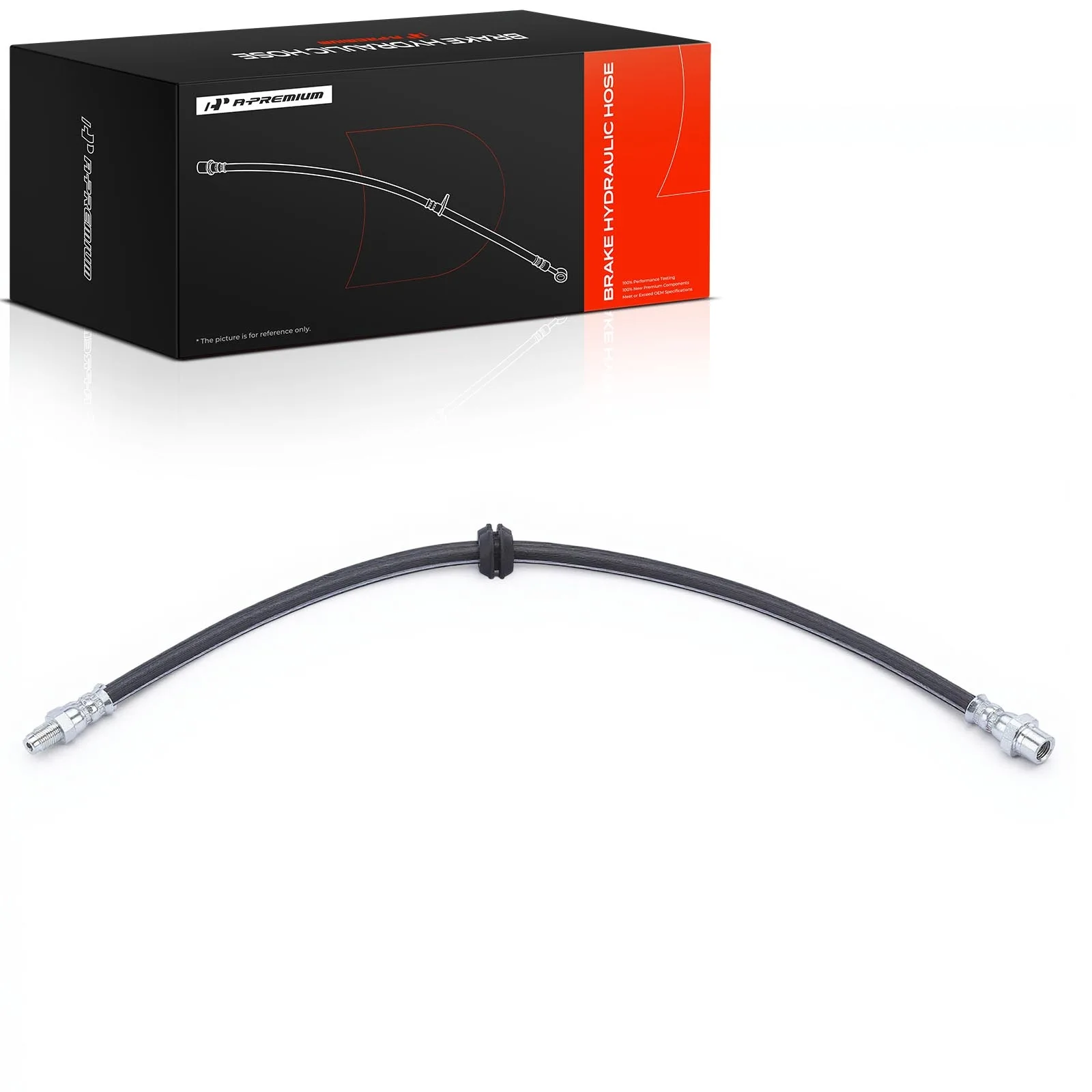 A-Premium Front Driver or Passenger Side Brake Hydraulic Hose for Mini Cooper 2007-2017 Cooper Paceman 2013-2016