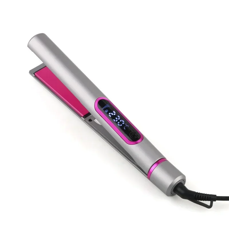 High quality   Hair Straightener Mini Straight Board Clip LED Digital Display Floating Board Hair Straightening Splint Lightweig