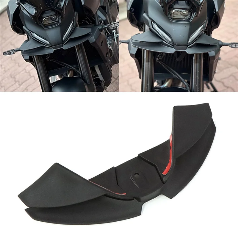 Motorcycle Downforce Winglet Aerodynamic Wing For MT07 2025 2026 Motorcycle Front Spoiler