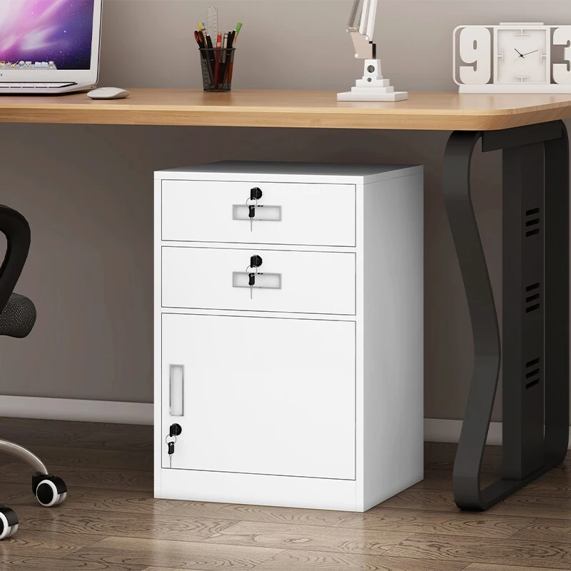 Iron file cabinet under office desk, information cabinet, tool storage cabinet, low cabinet,High Quality