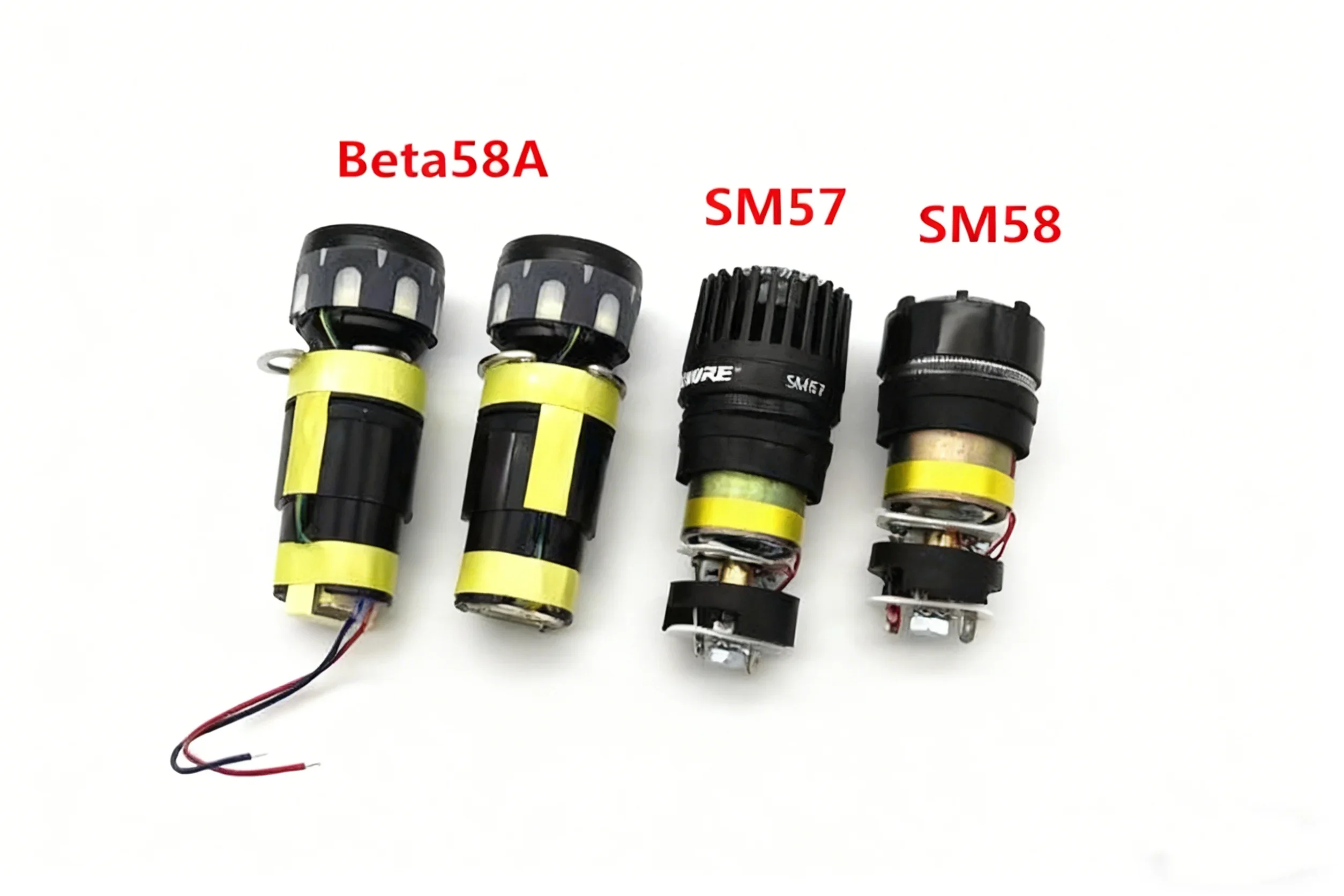 Cabezal de cápsula de cartucho de calidad para micrófono Shure SM57 SM58 Beta58A sin transformador, 1 Uds.