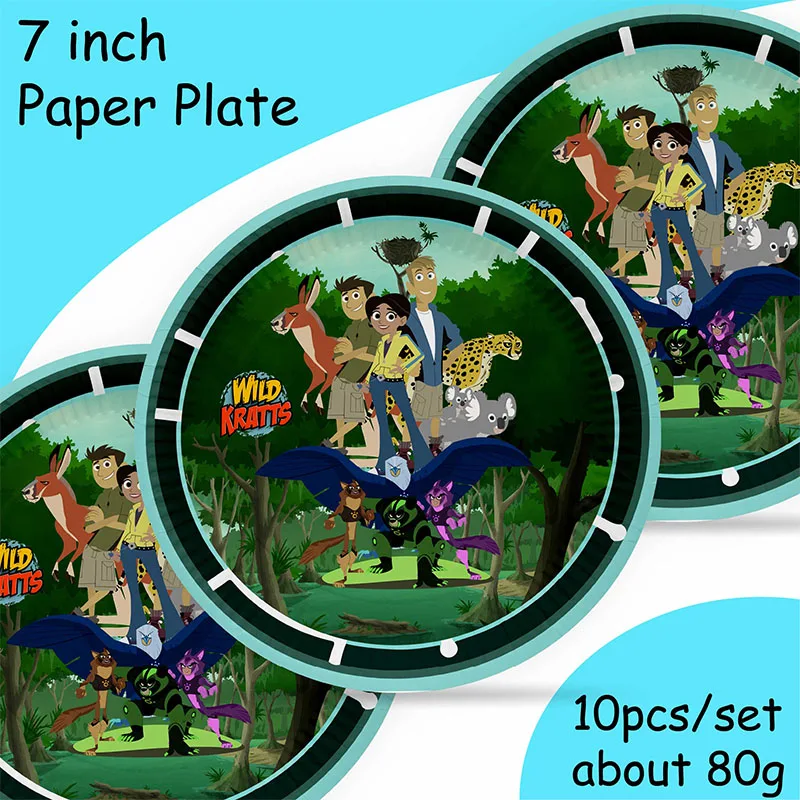 cartoon disney wilde kratts thema feestartikelen servies beker plaat topper kind baby meisjes verjaardagsfeestje decoratie baby shower